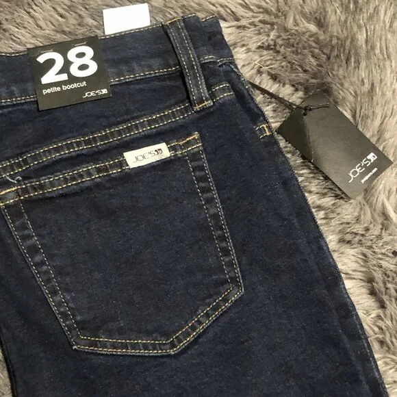 Joe's Women's Jeans The OG Straight Ankle, Size 28, Petite, Bootcut, Dark Wash - Picture 2 of 7